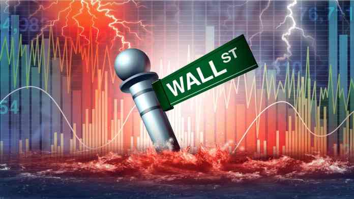 Kolaps na finančných trhoch.