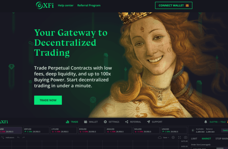 eXFi recenzia – Decentralizovaná futures zmenáreň Web3.0