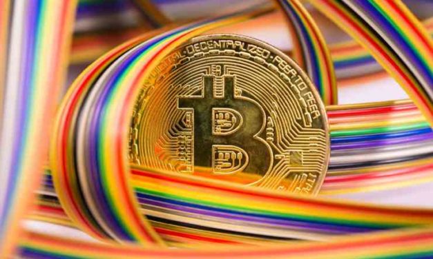 Bitcoin: dúhový graf signalizuje kritický bod