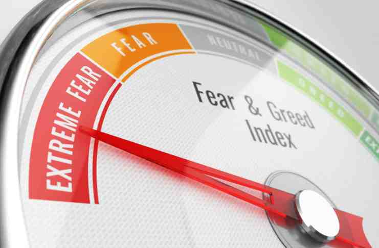 Index chamtivosti a strachu naznačuje ďalšie problémy!