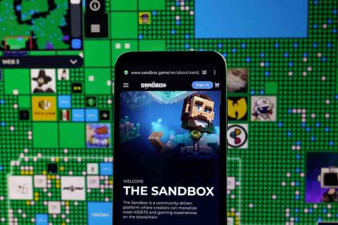 Metaverzový projekt Sandbox