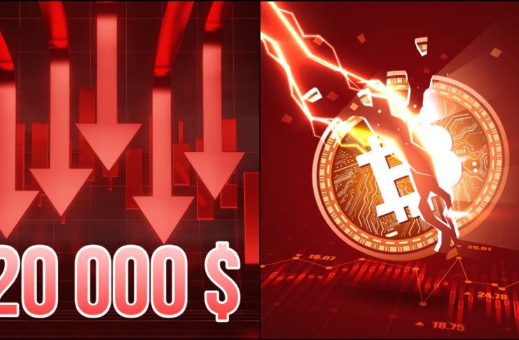 Voľný pád Bitcoinu pod 20 000 dolárov – čo sa deje?