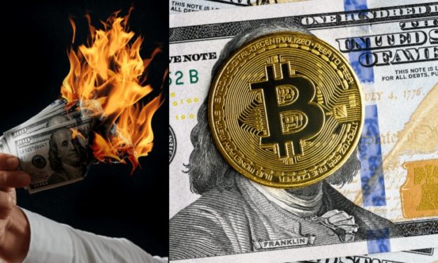 Dolár stráca hodnotu 3-krát rýchlejšie ako bitcoin