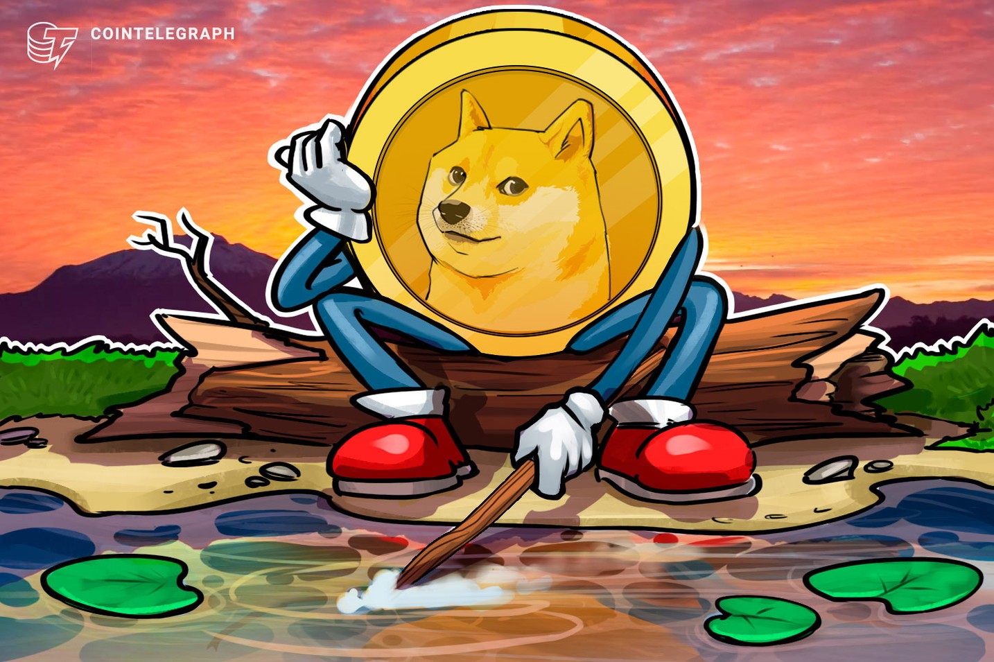 Dogecoin price limps below a key support after Dogeday turns into a sell-the-news event 