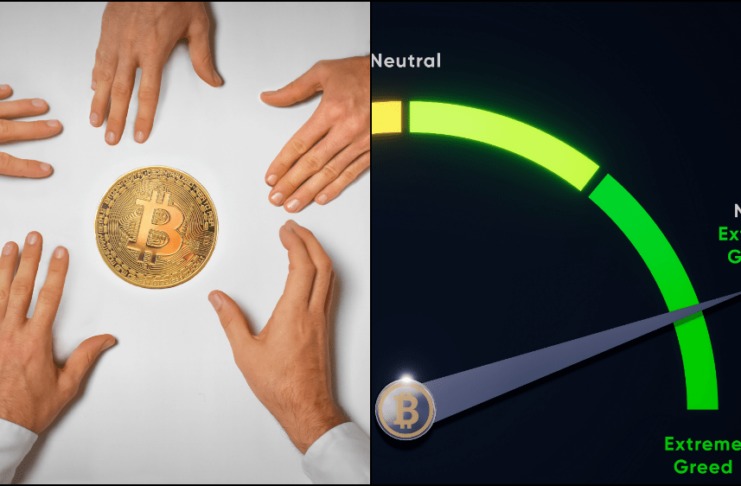 Čaká bitcoin nová korekcia? Takú chamtivosť sme nevideli od roku 2021