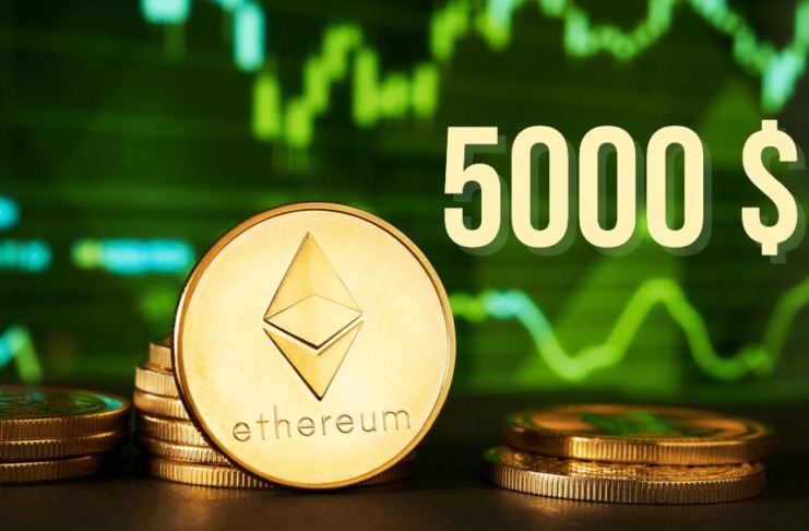 Ethereum má dosiahnuť do konca roka až 5 000 dolárov