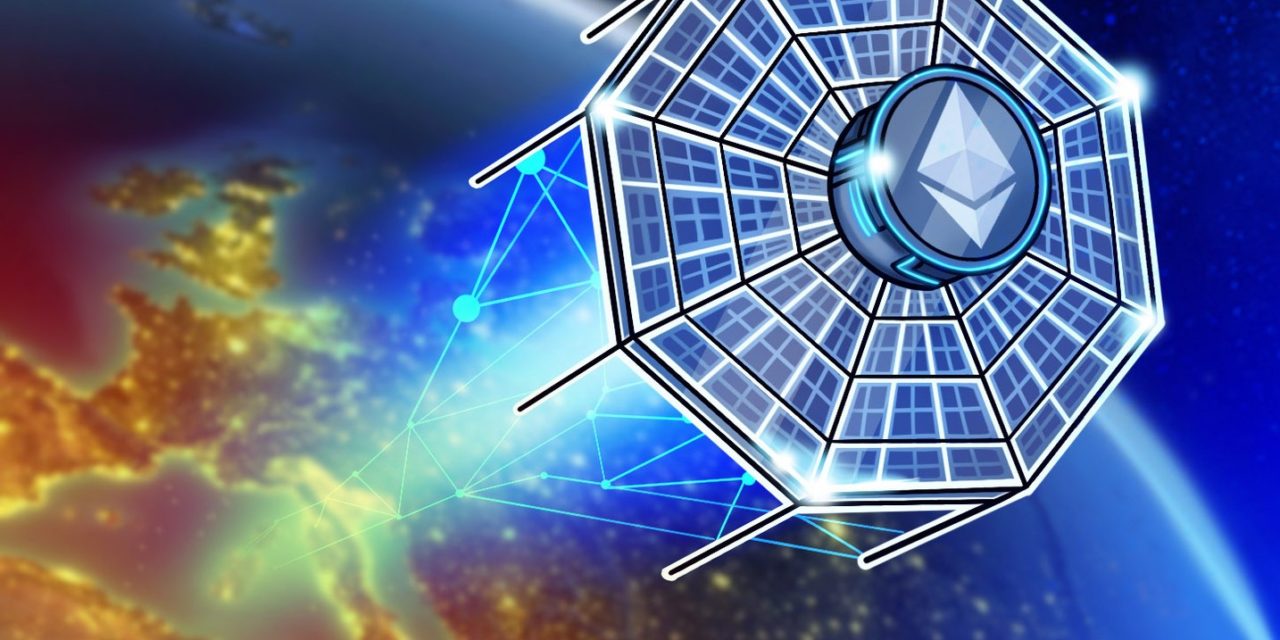 Satellite orbiting Earth participates in the Ethereum KZG ceremony