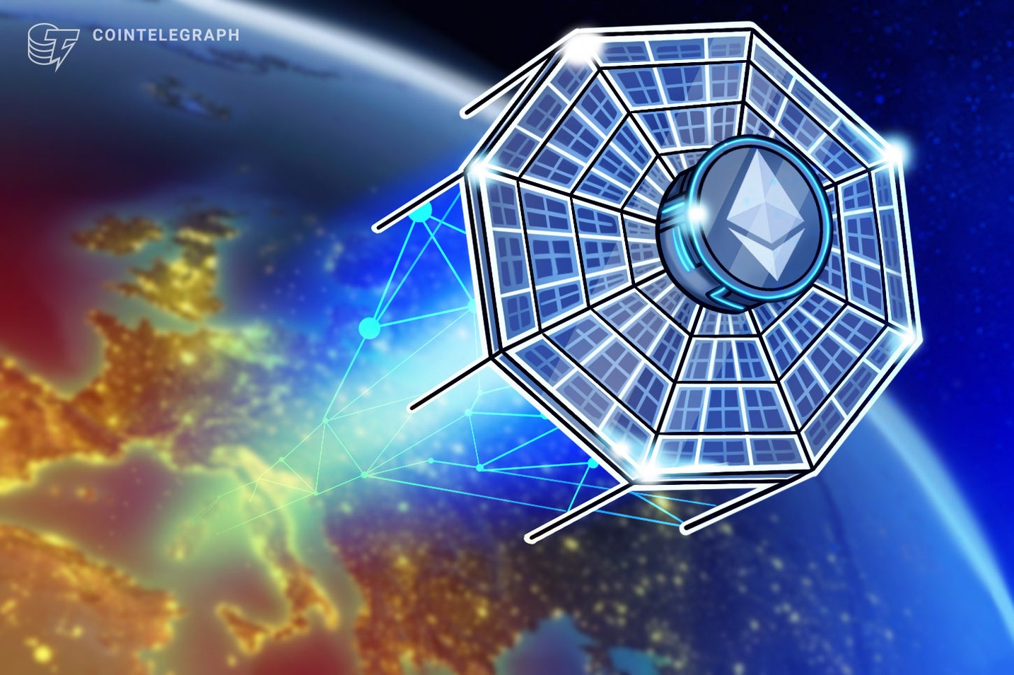 Satellite orbiting Earth participates in the Ethereum KZG ceremony  