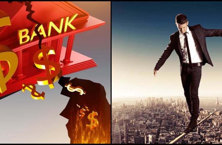 Banková kríza spúšťa dominový pád ekonomiky