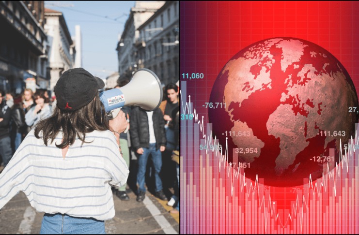 Riziko recesie je najvyššie za posledných 70 rokov