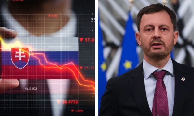 Riziko bankrotu Slovenska, je podľa Európskej komisie vysoké