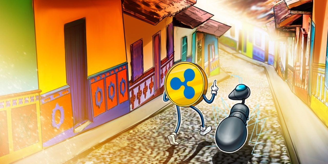 Ripple partners with Colombia’s central bank to explore blockchain technology
