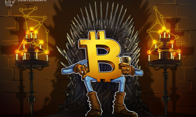 Bitcoin reaches 50% market dominance for first time in 2 years