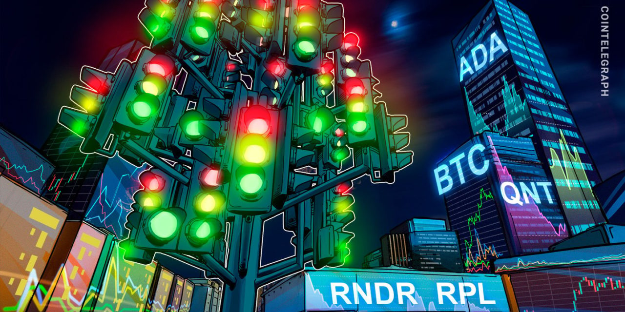 Bitcoin price chart flashes a bullish sign that could lead to breakouts in ADA, QNT, RNDR and RPL