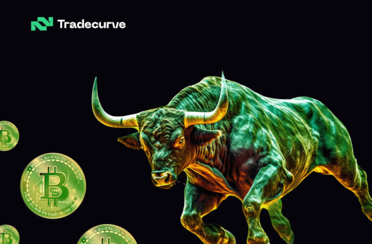 Oživenie kryptomenového trhu pokračuje. Bitcoin a ethereum prudko rastú, Tradecurve dosahuje nové maximum