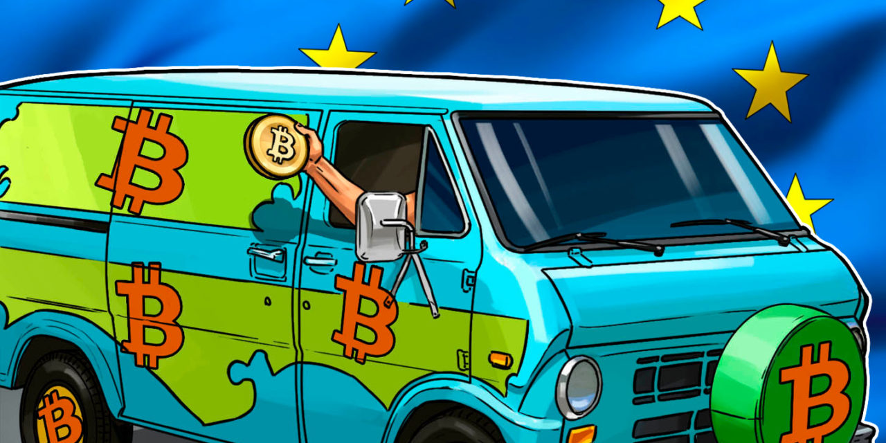 ‘No, we’re not smuggling people’ – Bitcoin advocate tours Europe in BTC-styled van