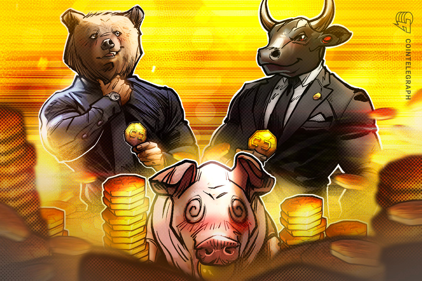 Bulls make money, bears make money, pigs get slaughtered 