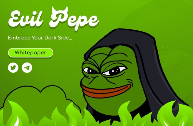 Ďalší Pepe Coin, vďaka ktorému môžete zarobiť? Spúšťa sa nový predpredaj Evil Pepe Coin a očakáva sa, že sa rýchlo vypredá