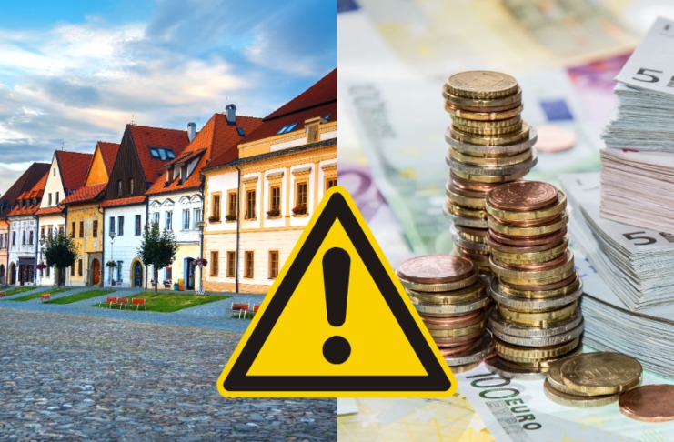 Slovenské mestá a obce bijú na poplach. Čoskoro už nedokážu zaplatiť ani svojich zamestnancov