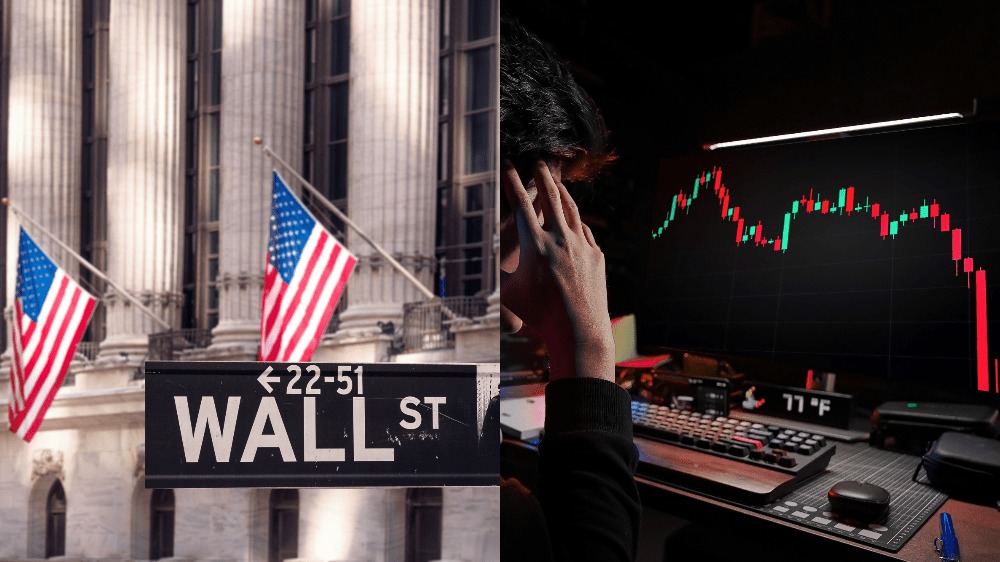 Akciové trhy začali prudko padať