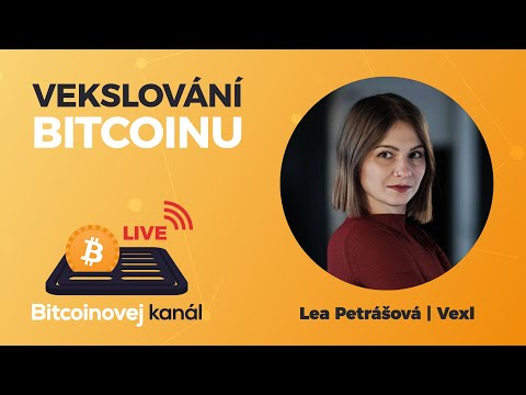 🔴Vekslování Bitcoinu | HOST: Lea Petrášová – Vexl CEO