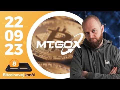 Bitcoiny z MT.GOX 💰| Světová adopce Bitcoinu 🌍 | Žebrák Bitboy 🤑 – CEx 22/09/2023