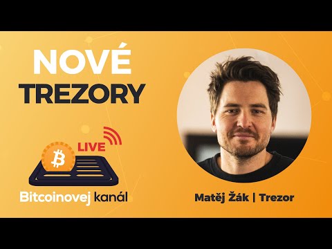 🔴Nové Trezory | HOST: Matěj Žák, Trezor CEO