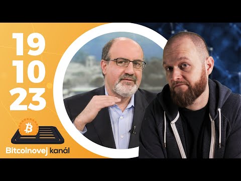 Taleb: Krypto závisí na přísunu hlupáků 🥴| Podporuje Bitcoin terorismus? 🔫 – CEx 19/10/2023