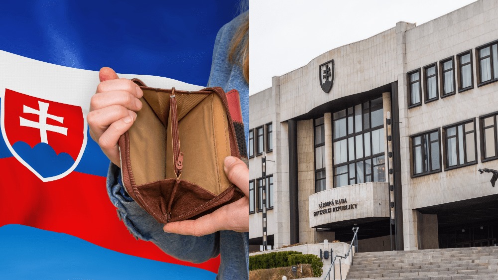 Slovensko nemá peniaze. Na nižšie dane môžu Slováci zabudnúť
