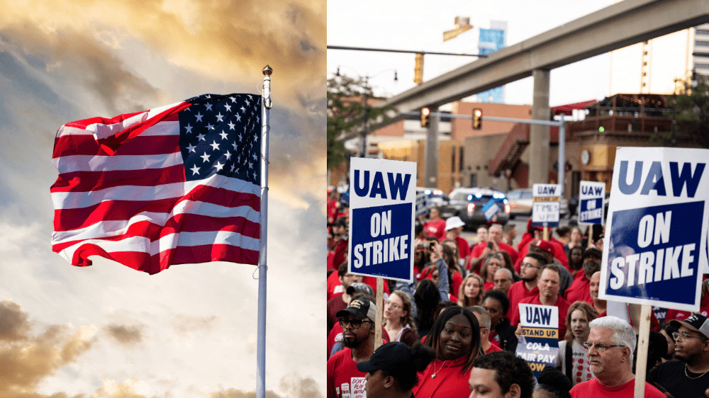 Štrajky v USA naberajú masívne rozmery. Aký bude ich dosah na ekonomiku?