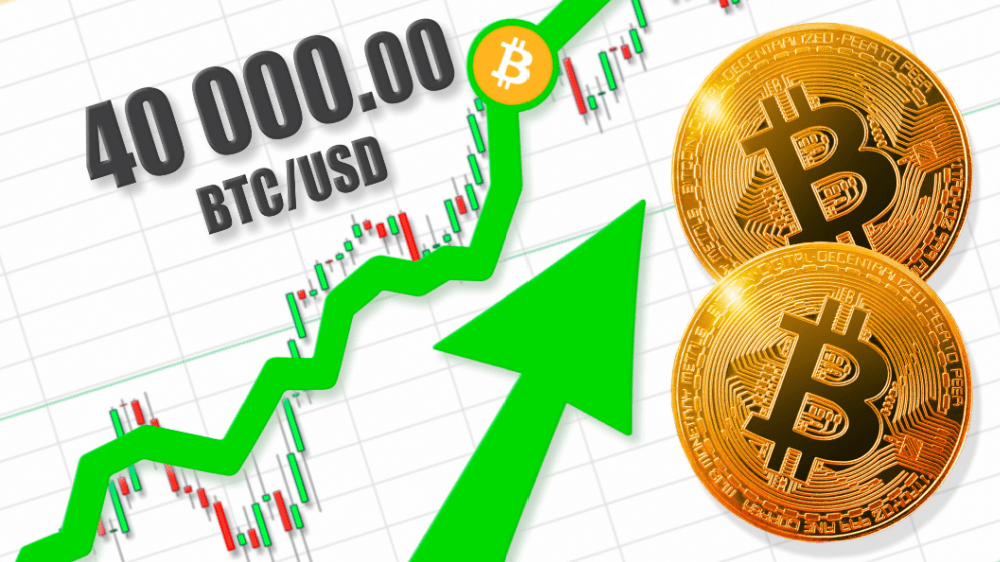 Rast sa nekončí. Bitcoin smeruje nad 40 000 dolárov