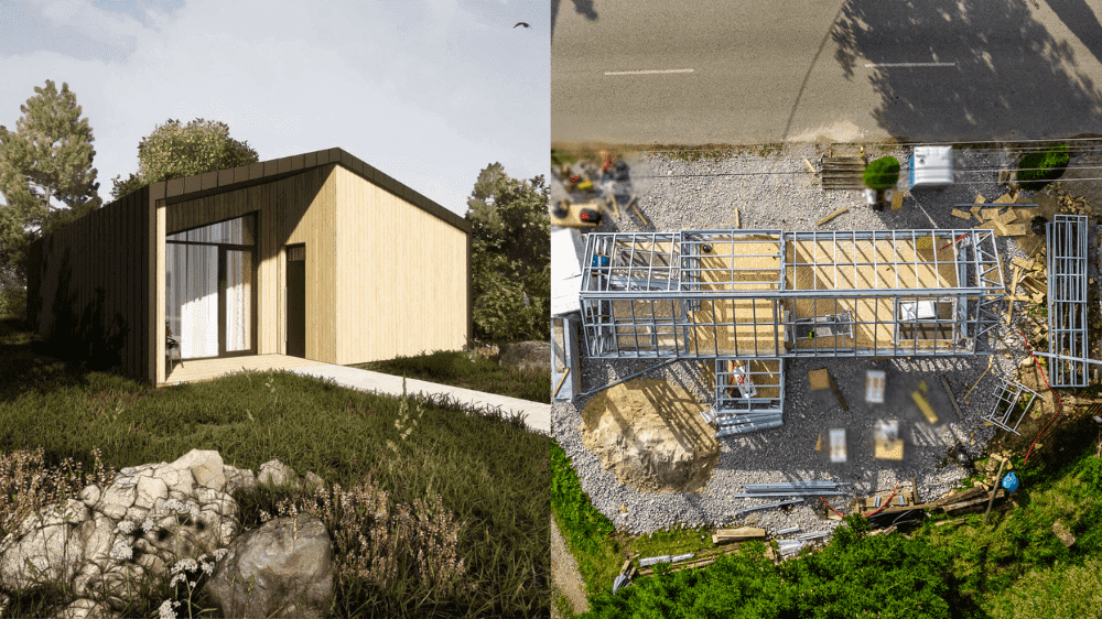 Slováci vytvorili domy, ktoré sú budúcnosťou bývania. Dom postavia už do 3 mesiacov