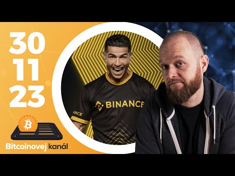 Bitcoin útočí na $38K 📈 | Źaloba na Ronalda 👨‍⚖️ | Raiffeisenbank spouští krypto 🏦 – CEx 30/11/2023