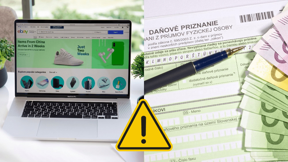 Predávate cez internet drahší smartfón či veľa oblečenia? Po novom sa o vás dozvie daňový úrad