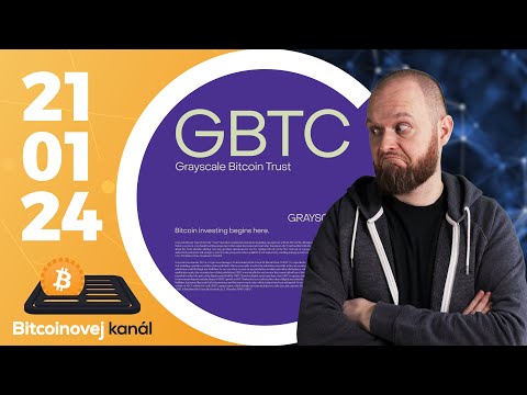 Proč jsem prodal GBTC? 💰| Mrzutý Jamie Dimon 😐| Pád hashratu 📉 – CEx 21/01/2024