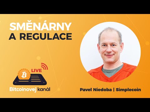 🔴Směnárny a regulace | HOST: Pavel Niedoba – Simplecoin