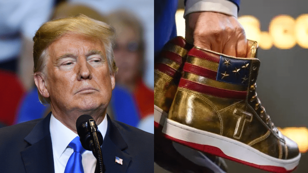 Donald Trump vydal vlastnú sériu tenisiek. Ich cena vás prekvapí