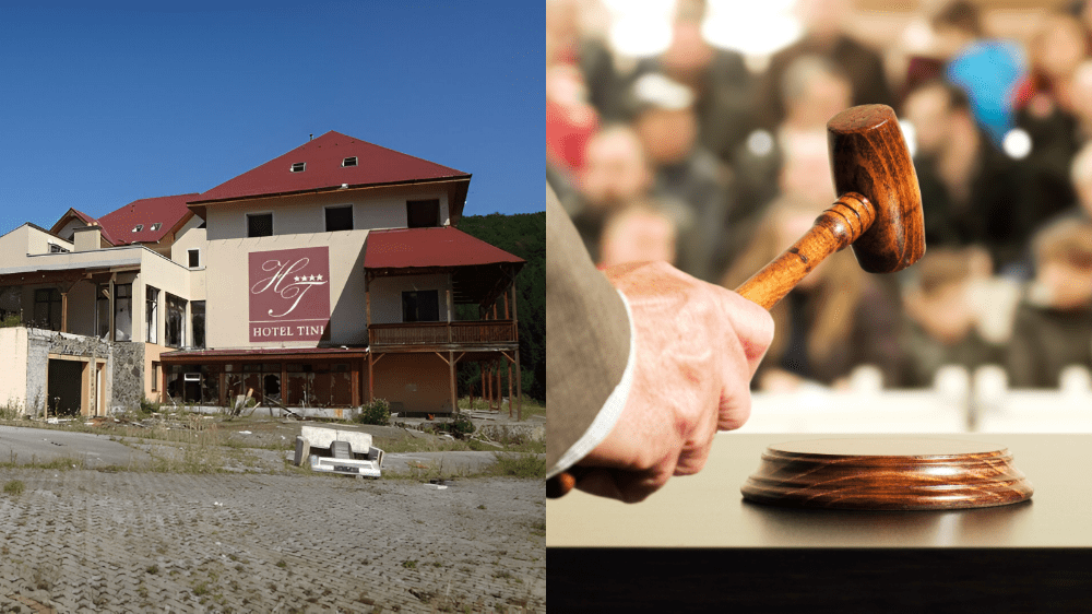 Kedysi hviezda Kysúc, dnes schátraná ruina. Známy hotel poputuje do dražby