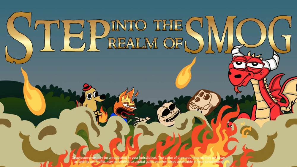 Nová kryptomena s raketovým štartom: Smog dosiahol trhovú kapitalizáciu 50 miliónov dolárov