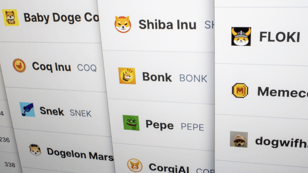 Toto sú 3 najlepšie meme coiny na investíciu v apríli 2024
