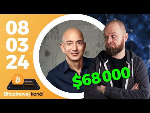 Nakoupil Jeff Bezos Bitcoin?🚀 | S&P500 vs Bitcoin📊 | Šance na Ethereum ETF🔷 – CEx 08/03/2024