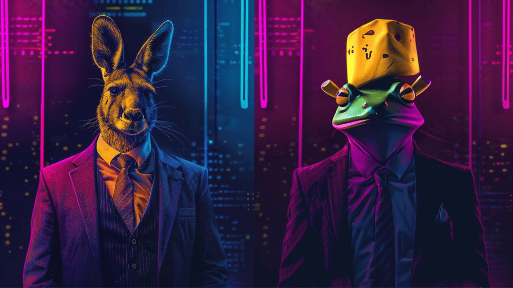 Meme mince pumpujú, ich trhová kapitalizácia prekračuje 50 miliárd dolárov