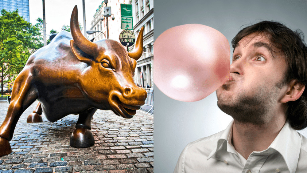 Ľudia masovo googlia „akciovú bublinu“. Hrozí katastrofa?