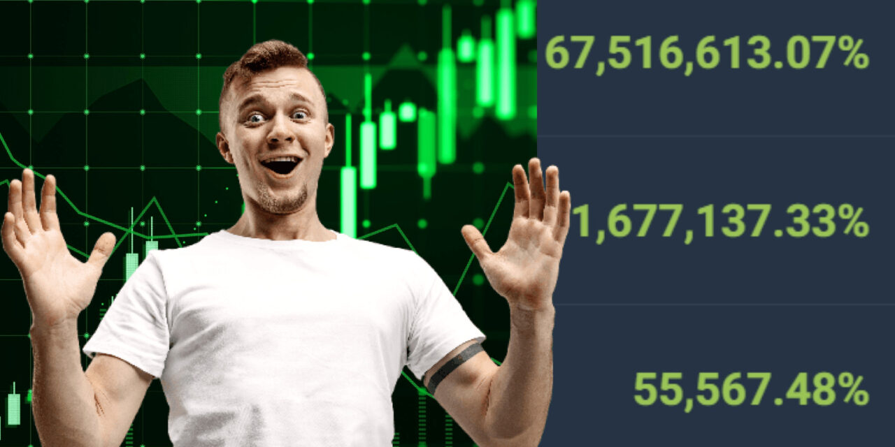 Top 5 kryptomien, na ktorých by ste za posledných 5 rokov zarobili desaťtisíce percent