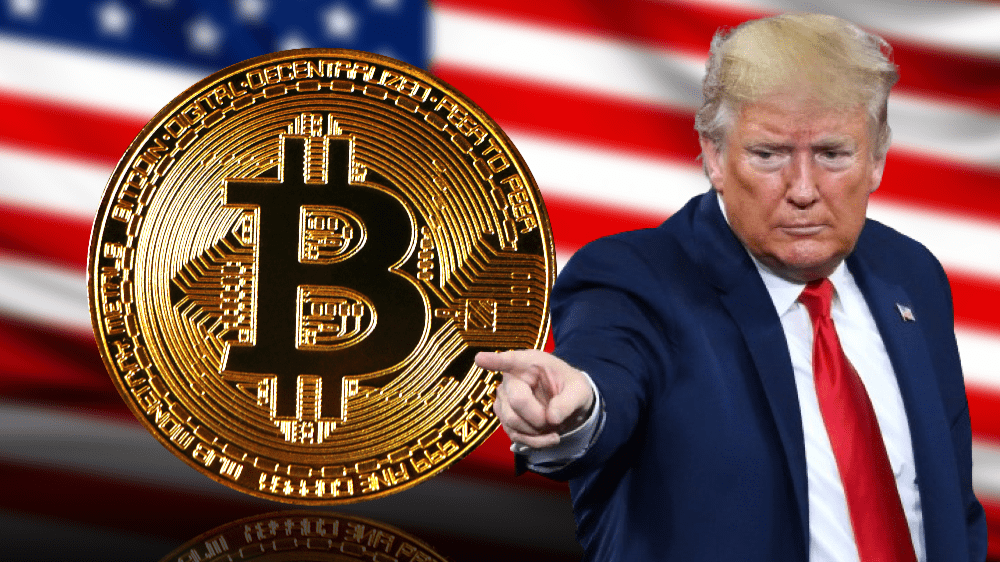 Donald Trump chce urobiť z USA centrum kryptomien