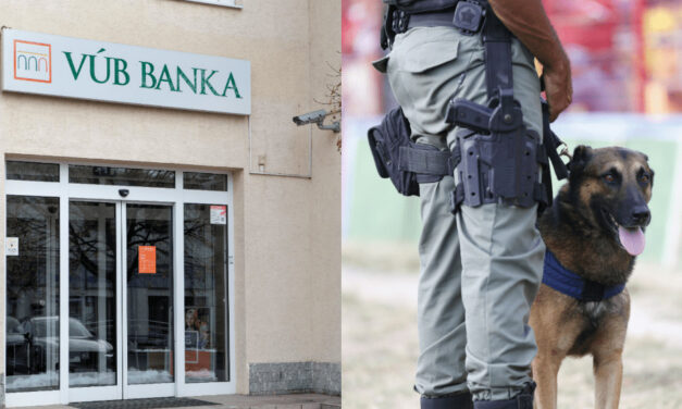 Pobočky veľkej slovenskej banky sú zatvorené. Polícia hľadá bombu