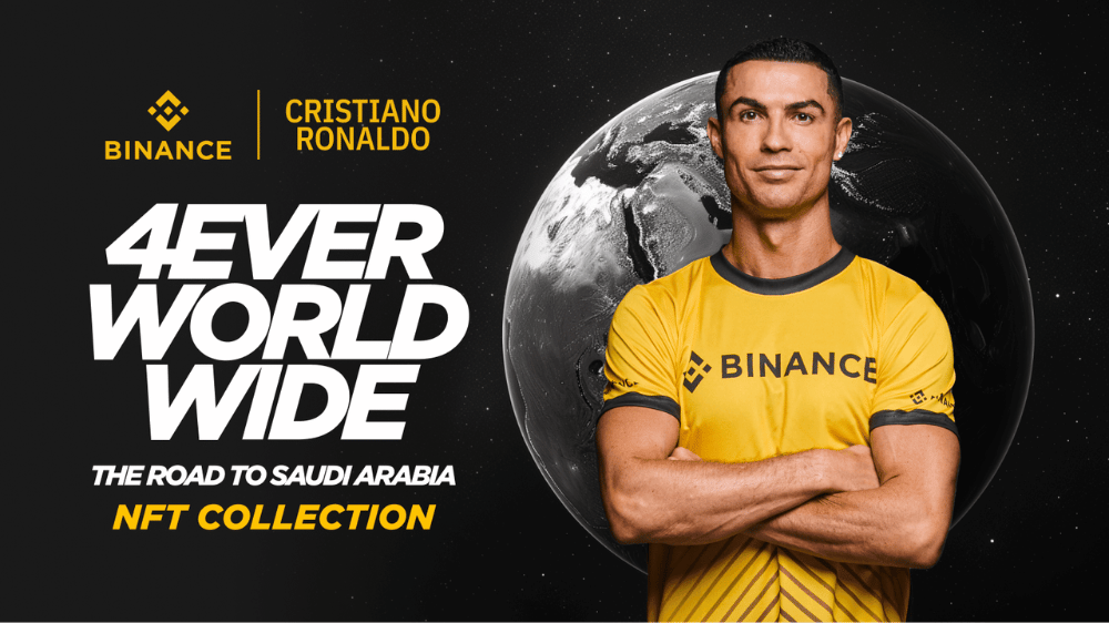 Binance má skvelú správu pre všetkých fanúšikov Ronalda. Toto si nesmiete nechať ujsť