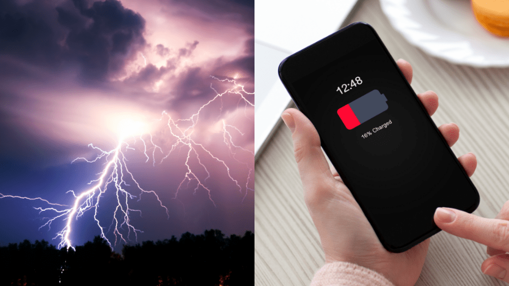 Ako je to s nabíjaním smartfónu počas búrky? Čo nám hrozí?