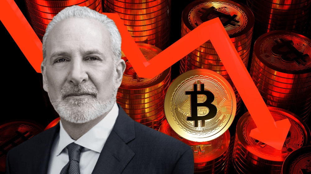Peter Schiff varuje každého, kto vlastní kryptomeny