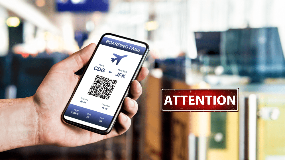 Ak máte letenky v mobile a nie na papieri, nemusíte sa dostať do lietadla